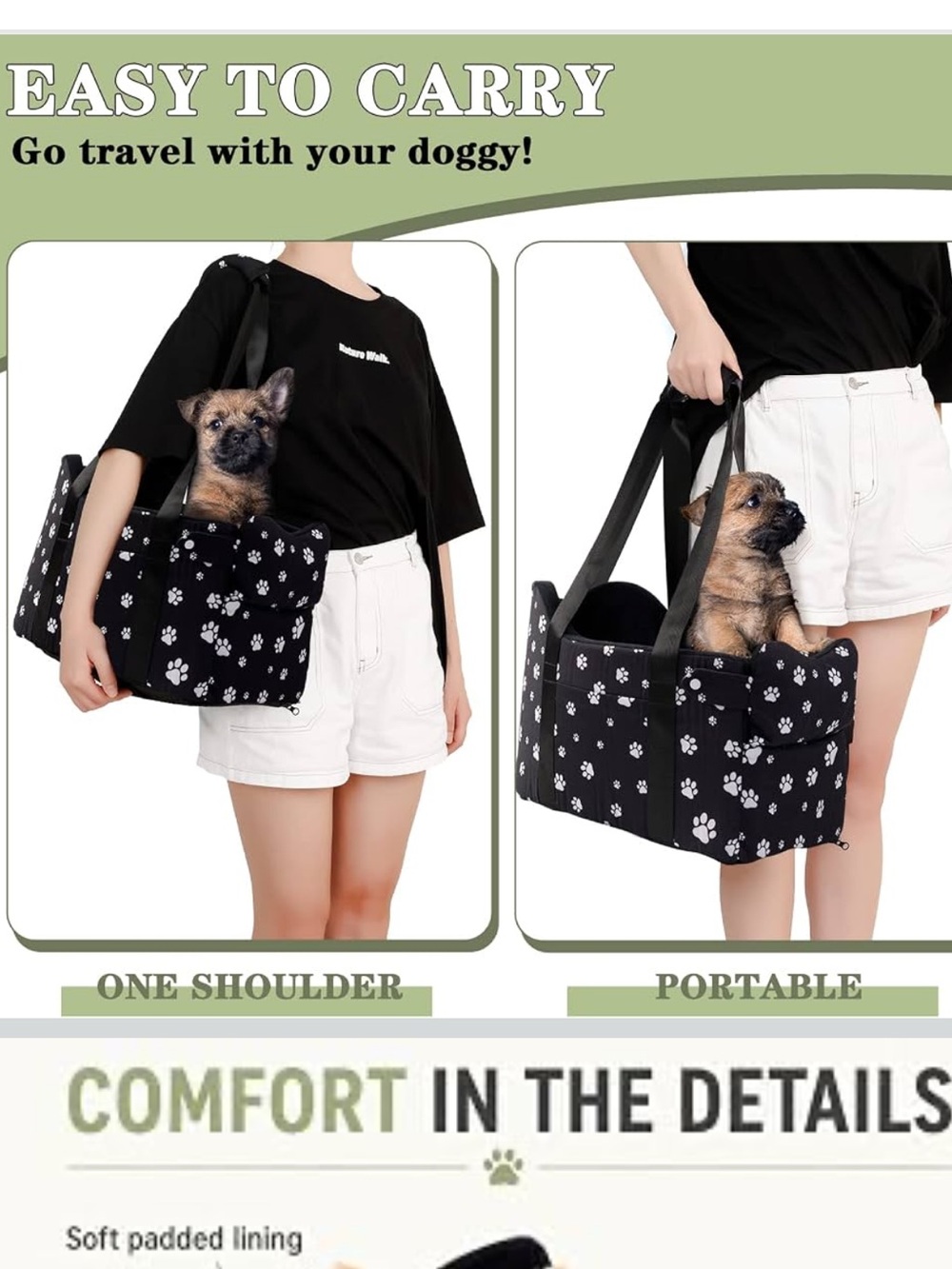 Center Console Dog Car Seat Travel for Small Dogs Under 15 lbs NEW - Picture 3 of 7